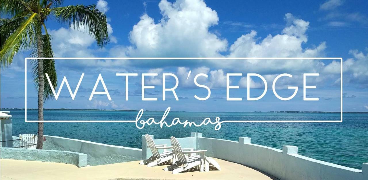 Water'S Edge Villa - Oceanfront With Private Pool Nassau Eksteriør bilde